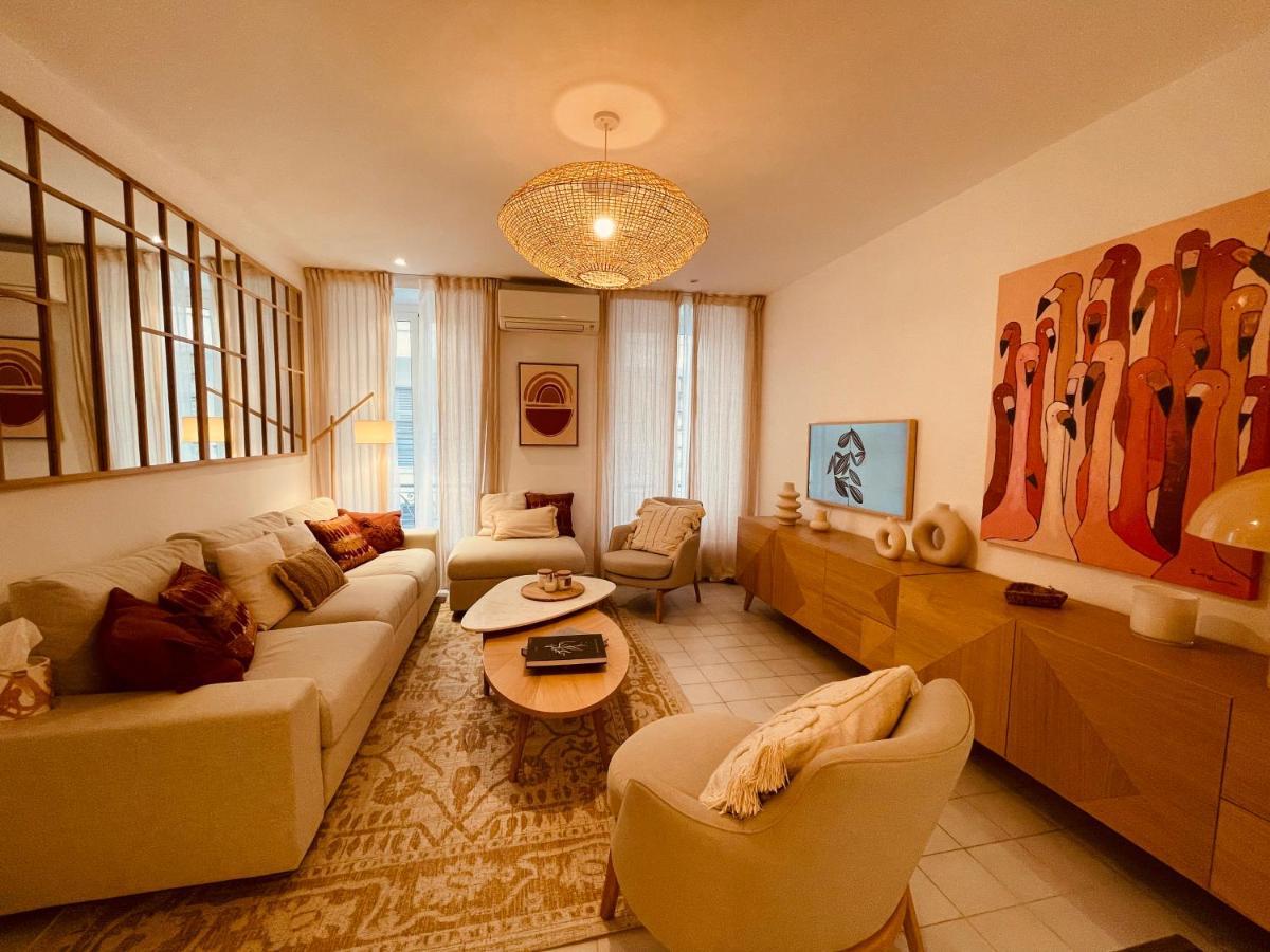 Nice Renting - Paganini - Spacious Apartment - 2 Bedrooms - King Bed - Bathtub - Heart Of Nice Eksteriør billede