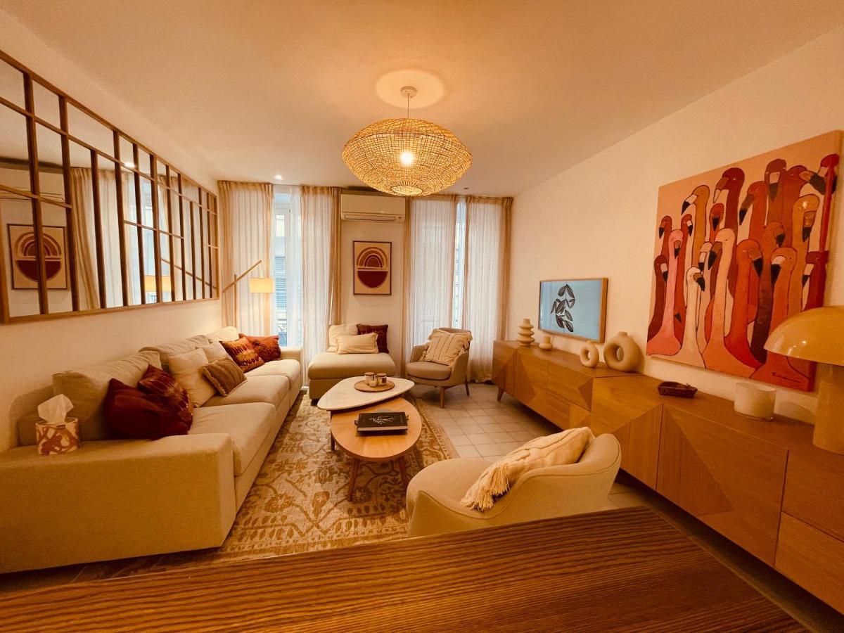 Nice Renting - Paganini - Spacious Apartment - 2 Bedrooms - King Bed - Bathtub - Heart Of Nice Eksteriør billede