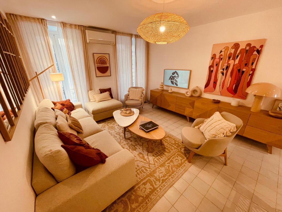Nice Renting - Paganini - Spacious Apartment - 2 Bedrooms - King Bed - Bathtub - Heart Of Nice Eksteriør billede