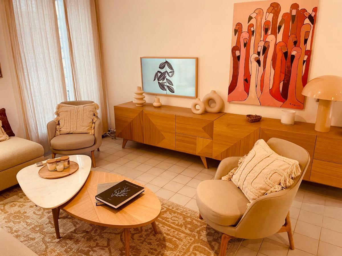 Nice Renting - Paganini - Spacious Apartment - 2 Bedrooms - King Bed - Bathtub - Heart Of Nice Eksteriør billede